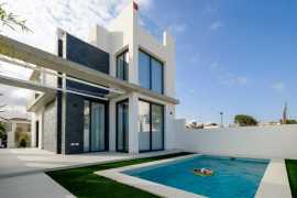 Современный новый дом в Торревьехе на берегу моря в Испании, Коста-Бланка. Цена  в Торревьеха ()