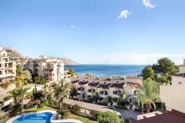 Элитный пентхаус с видом на море в Испании в Испании, Коста-Бланка. Цена  в Альтея ()