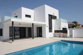 Новый современный дом в элитном районе побережья Коста-Бланка в Испании, Коста-Бланка. Цена  в Кальпе ()