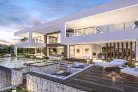 Новый дизайнерский дом на побережье Коста-дель-Соль в Испании, Коста-дель-Соль. Цена  в Марбелья ()
