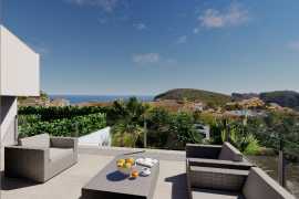 Новые недорогие квартиры на берегу моря в Испании в Испании, Коста-Бланка. Цена  в Морайра ()
